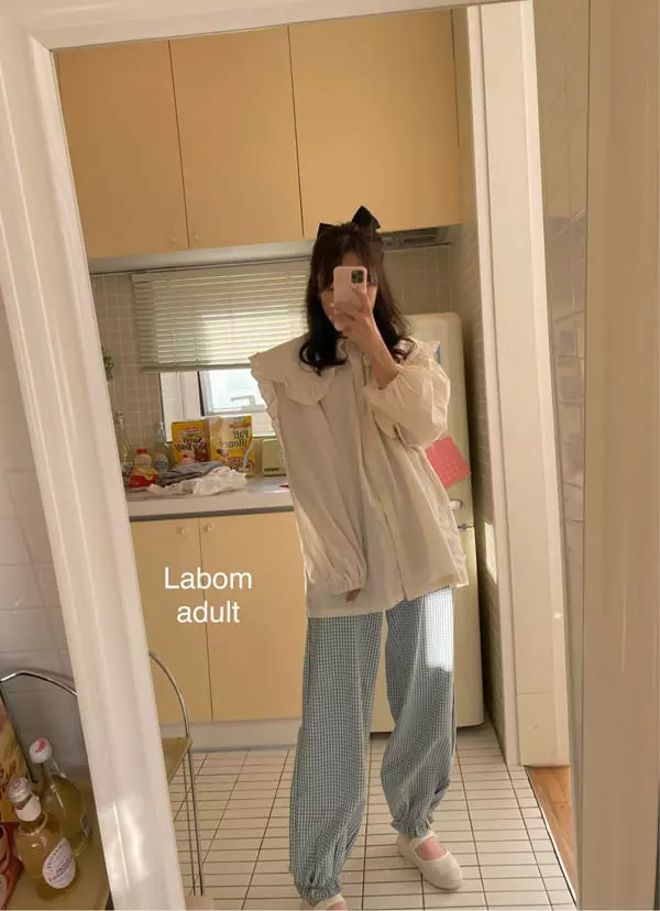 Labom - Korean Women Fashion - #vintageinspired - Mom Miu Collar Blouse - 10