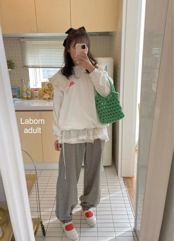 Labom - Korean Women Fashion - #womensfashion - Mom Ggomo Pants