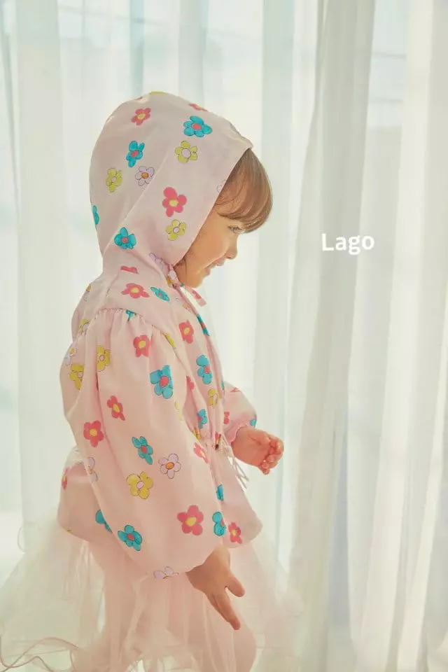 Lago - Korean Children Fashion - #childofig - Flower Windbreaker - 5