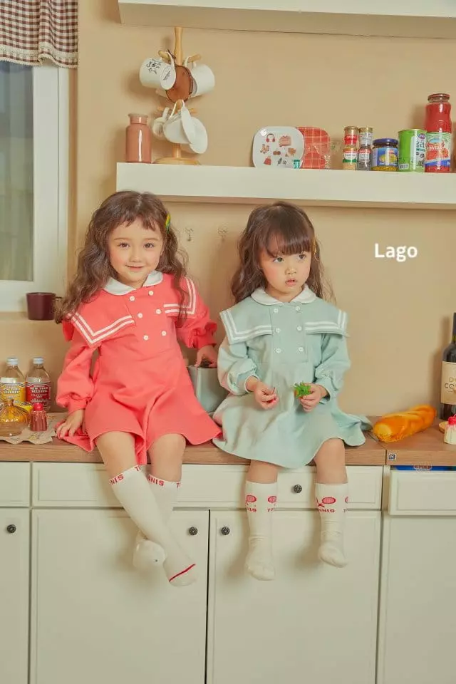 Lago - Korean Children Fashion - #childofig - Sailor One-piece - 5