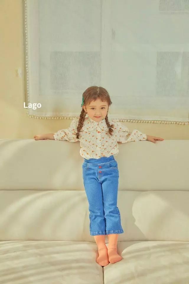 Lago - Korean Children Fashion - #childofig - Joy Ruffle Blouse - 4