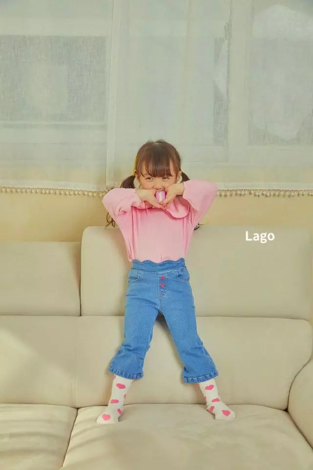 Lago - Korean Children Fashion - #designkidswear - Ribbon Tee - 3