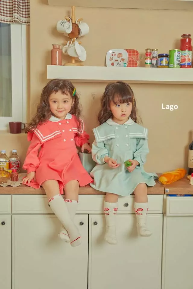 Lago - Korean Children Fashion - #designkidswear - Sailor One-piece - 7