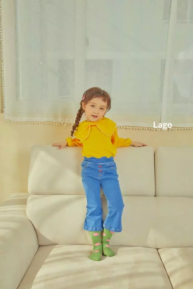 Lago - Korean Children Fashion - #designkidswear - Ribbon Tee - 4
