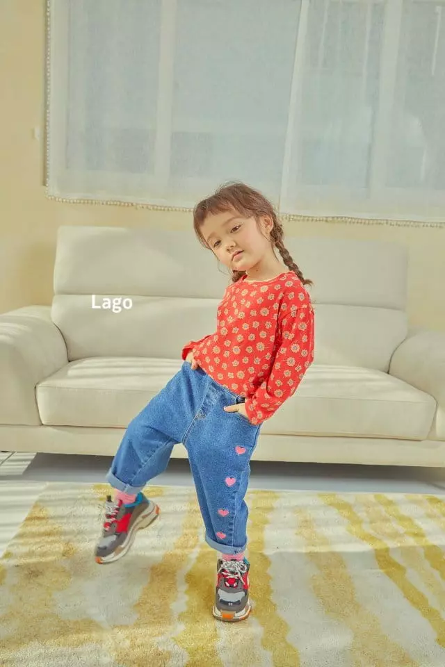 Lago - Korean Children Fashion - #discoveringself - Hear Clover Tee - 2