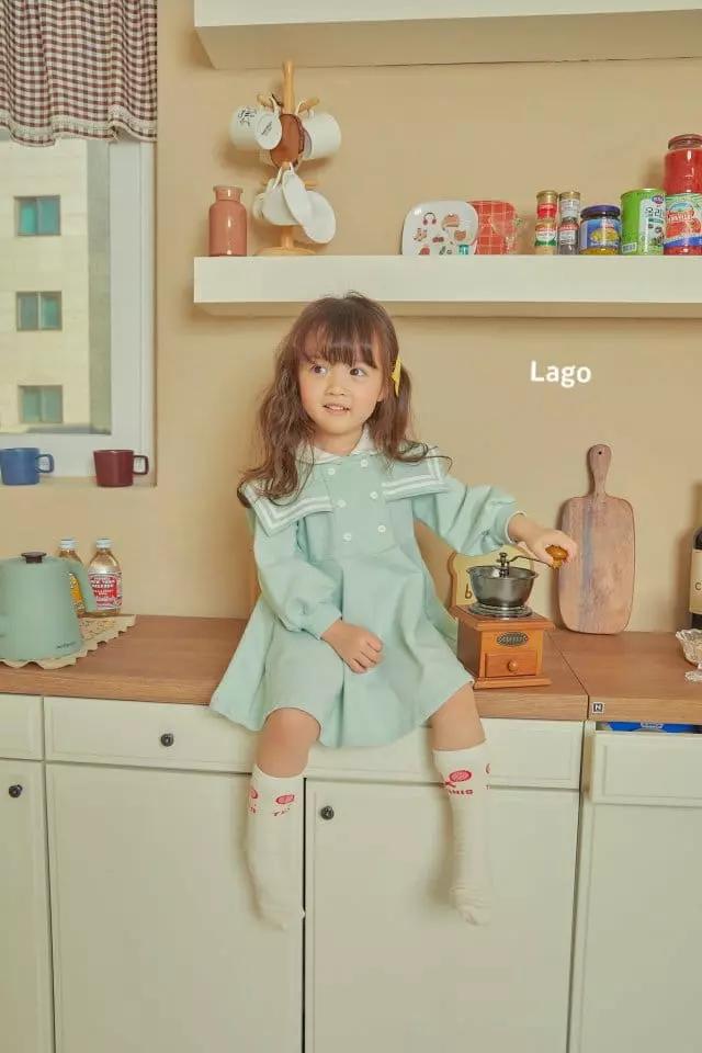 Lago - Korean Children Fashion - #discoveringself - Sailor One-piece - 8