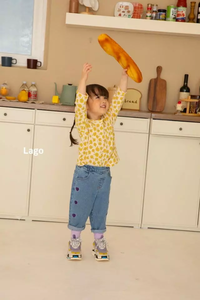 Lago - Korean Children Fashion - #fashionkids - Hear Clover Tee - 3