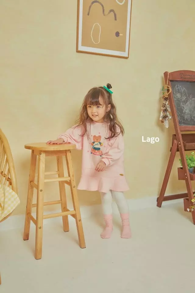 Lago - Korean Children Fashion - #fashionkids - Board Bear One-piece - 8