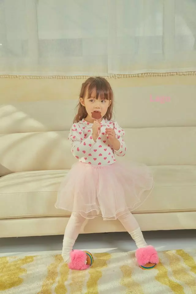 Lago - Korean Children Fashion - #kidsstore - Petti Sha Skirt Leggings - 2