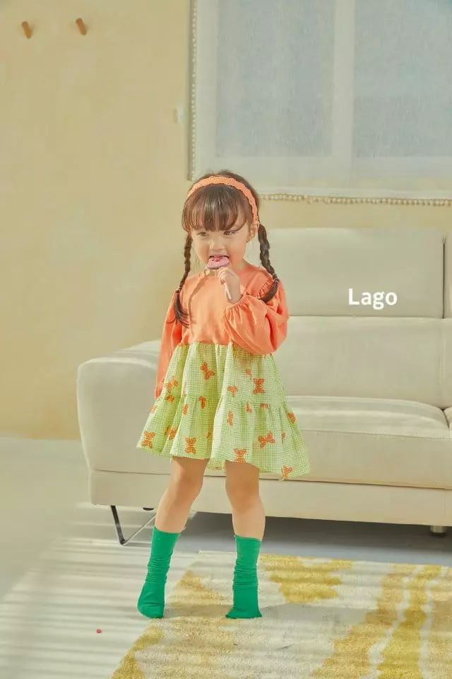 Lago - Korean Children Fashion - #littlefashionista - Monica One-piece
