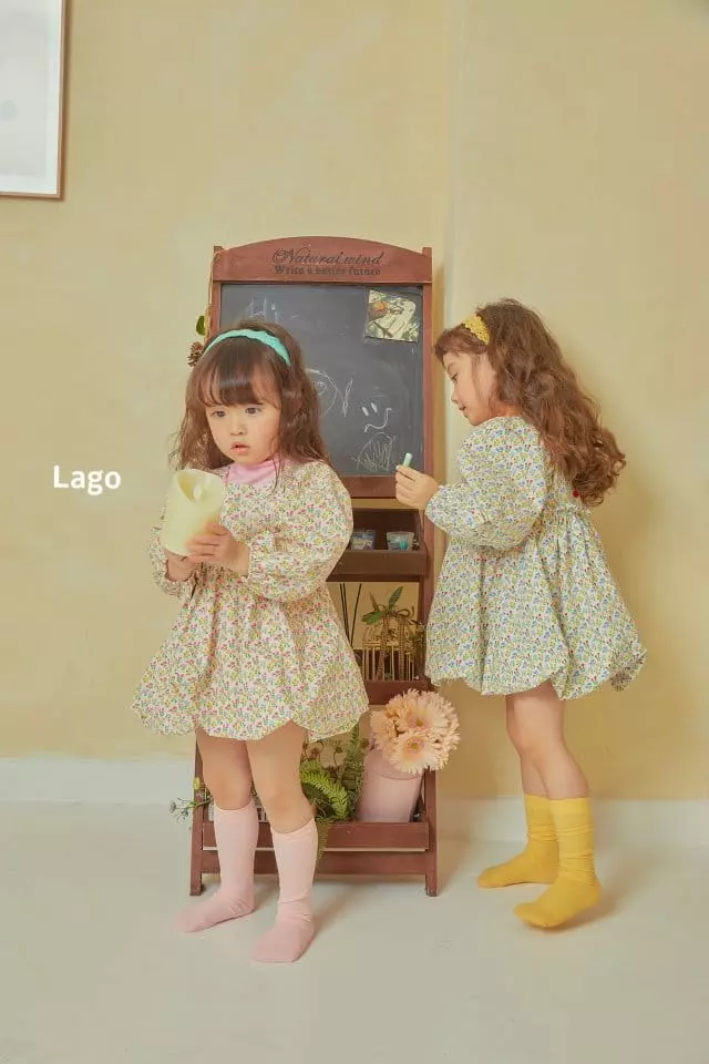 Lago - Korean Children Fashion - #littlefashionista - Pumpkin One-piece - 4