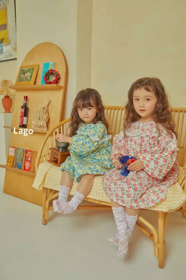 Lago - Korean Children Fashion - #magicofchildhood - Rosa One-piece - 3