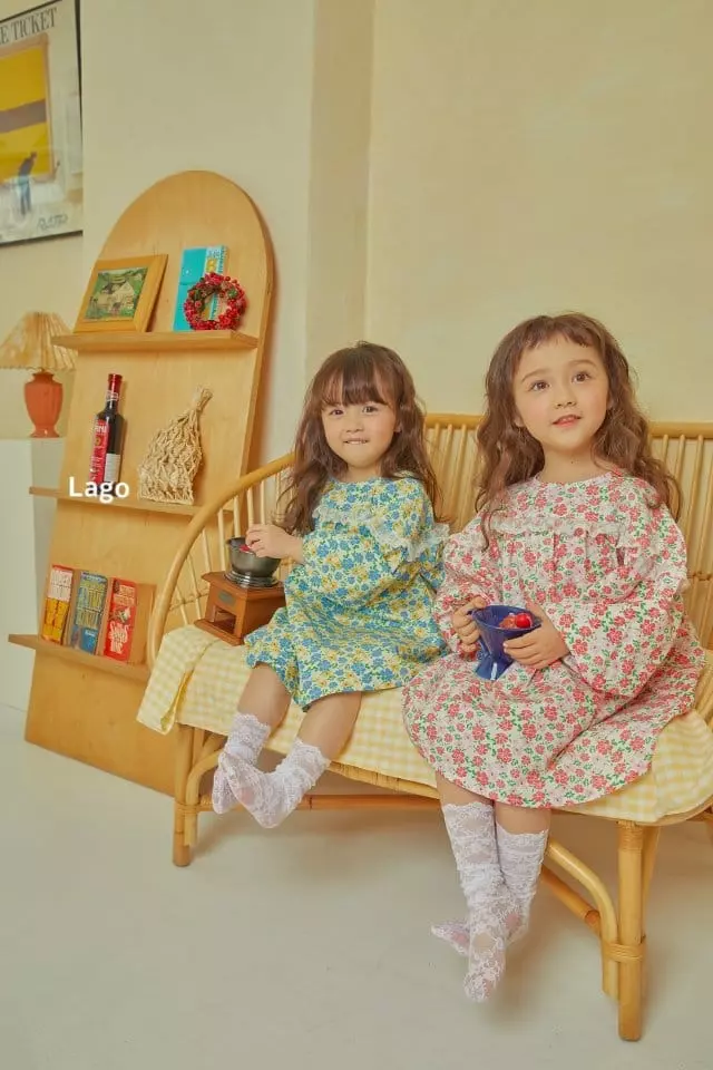 Lago - Korean Children Fashion - #prettylittlegirls - Rosa One-piece - 5