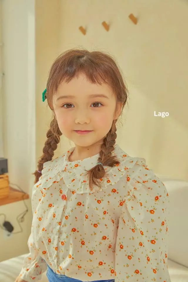 Lago - Korean Children Fashion - #toddlerclothing - Joy Ruffle Blouse