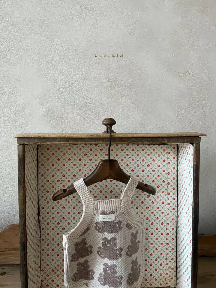 Lala - Korean Baby Fashion - #babyboutiqueclothing - Bear Bodysuit - 12