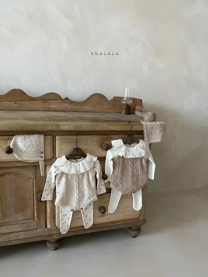 Lala - Korean Baby Fashion - #babyclothing - Twist Bodysuit - 3