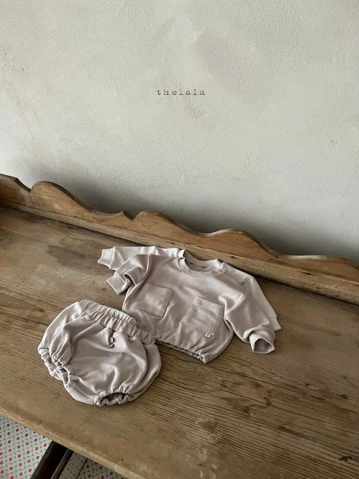 Lala - Korean Baby Fashion - #babyclothing - Mini Pocket Top Bottom Set - 10
