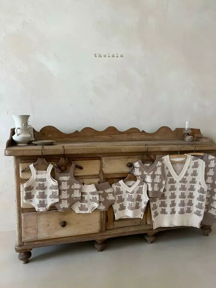 Lala - Korean Baby Fashion - #babyclothing - Bear Bloomer - 12