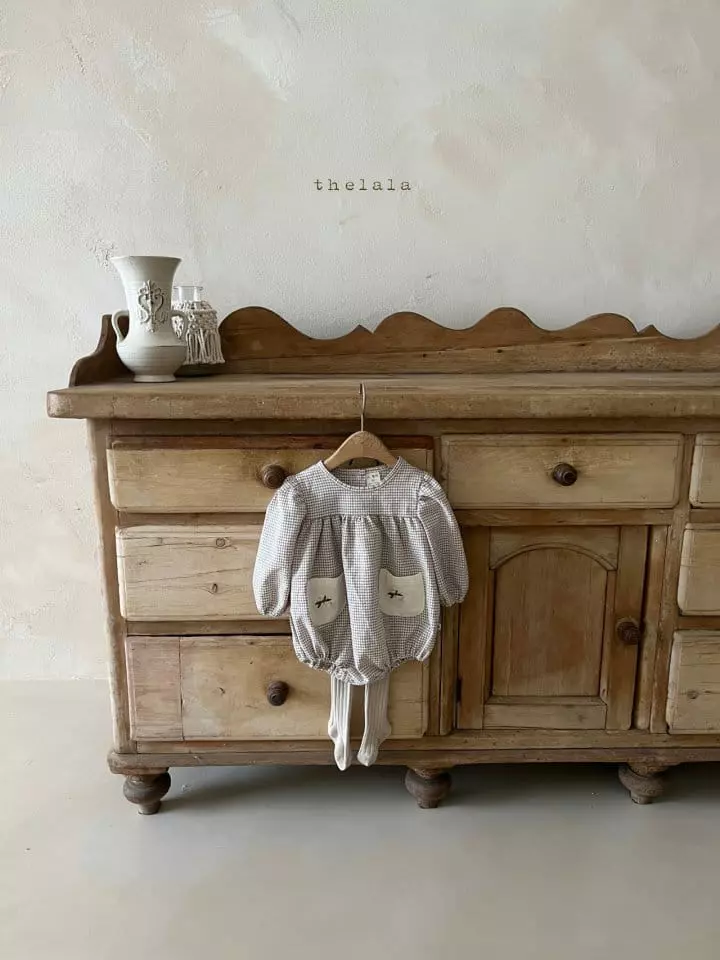 Lala - Korean Baby Fashion - #babyfever - Nose Bodysuit - 2
