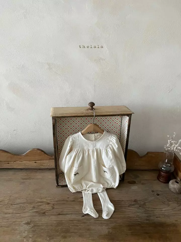 Lala - Korean Baby Fashion - #babygirlfashion - Nose Bodysuit - 3