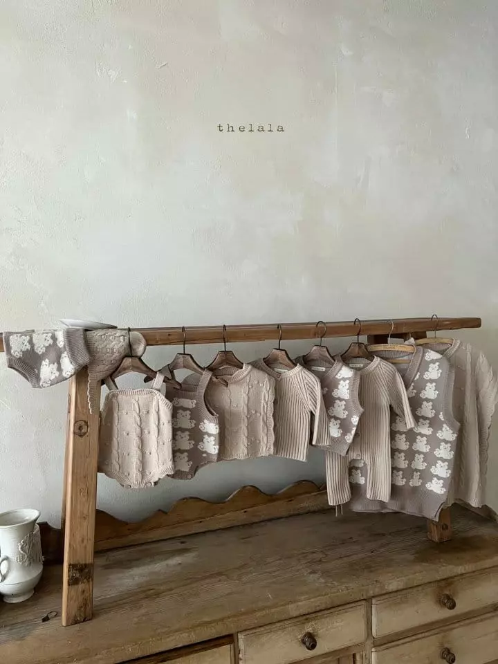Lala - Korean Baby Fashion - #babylifestyle - Bear Bodysuit - 2