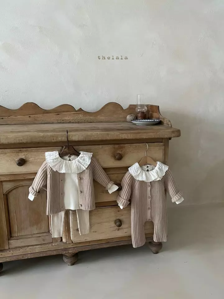 Lala - Korean Baby Fashion - #babyoninstagram - Open Knit Bodysuit - 12