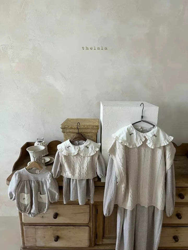 Lala - Korean Baby Fashion - #babyoninstagram - Nose Bodysuit - 5