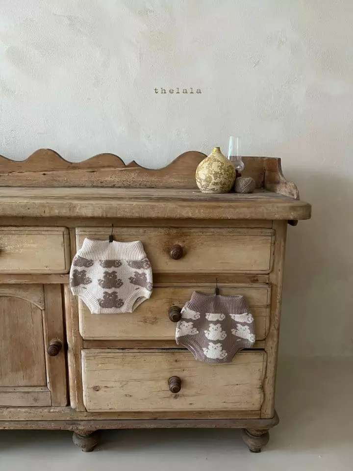 Lala - Korean Baby Fashion - #babyoninstagram - Bear Bloomer - 2