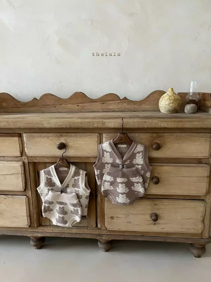 Lala - Korean Baby Fashion - #babyootd - Bear Bloomer - 3