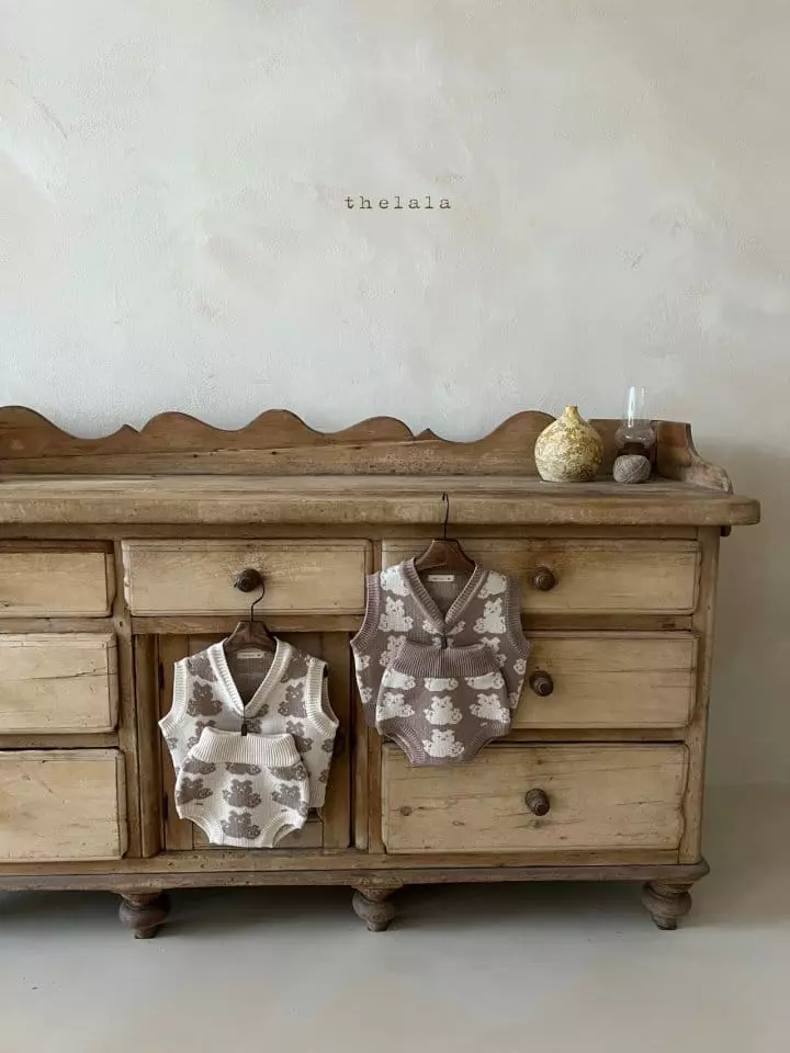 Lala - Korean Baby Fashion - #babyootd - Bear Bloomer - 4