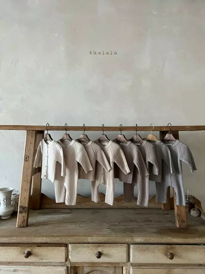 Lala - Korean Baby Fashion - #babywear - Open Knit Bodysuit