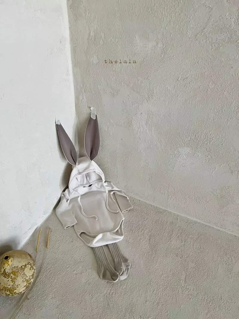 Lala - Korean Baby Fashion - #onlinebabyshop - Born Rabbit Bodysuit with Bonnet  - 8