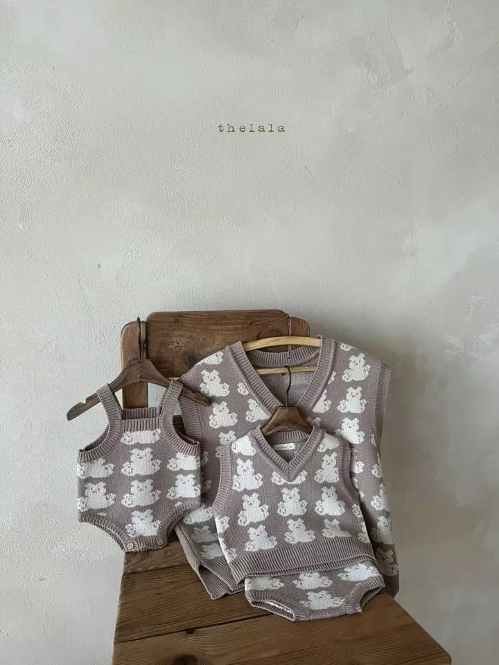 Lala - Korean Baby Fashion - #smilingbaby - Bear Bloomer - 9