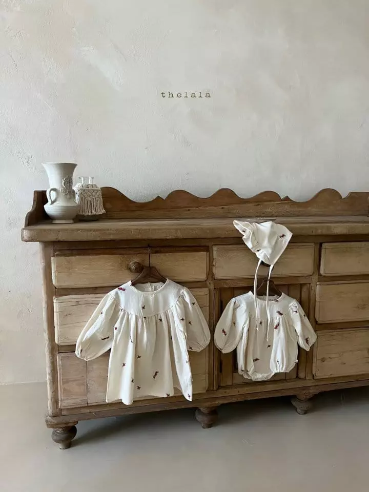 Lala - Korean Children Fashion - #childofig - Rose One-piece - 5