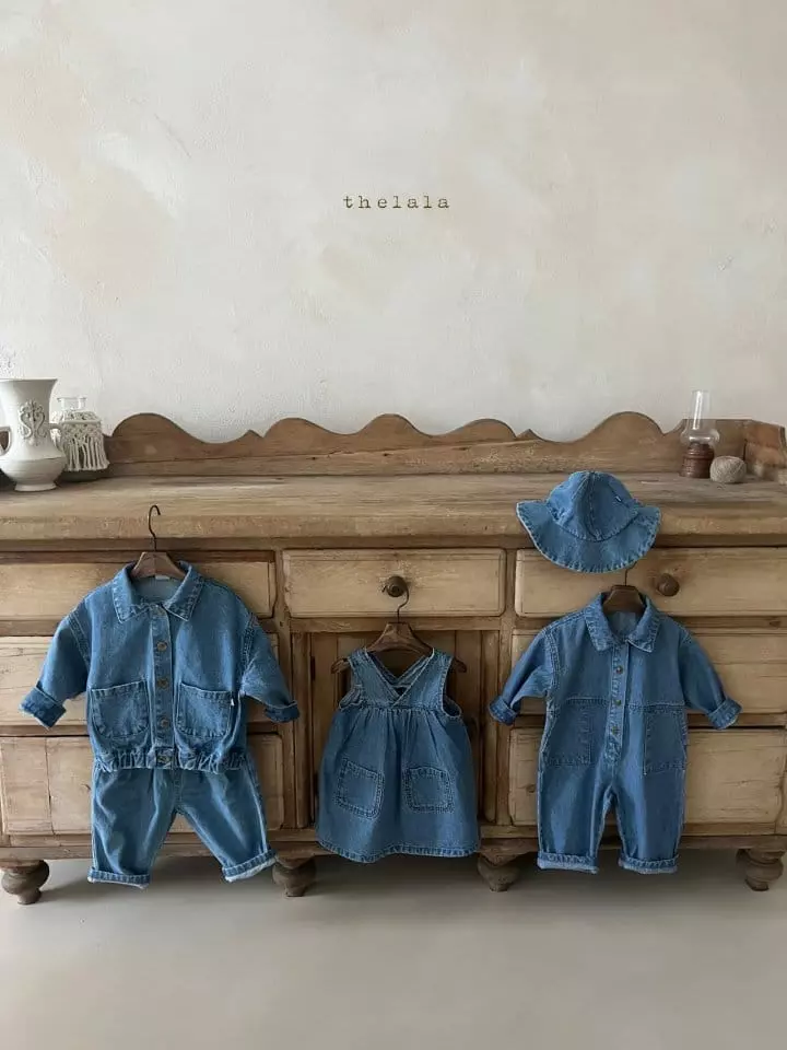 Lala - Korean Children Fashion - #childofig - Denim Bucket Hat - 11