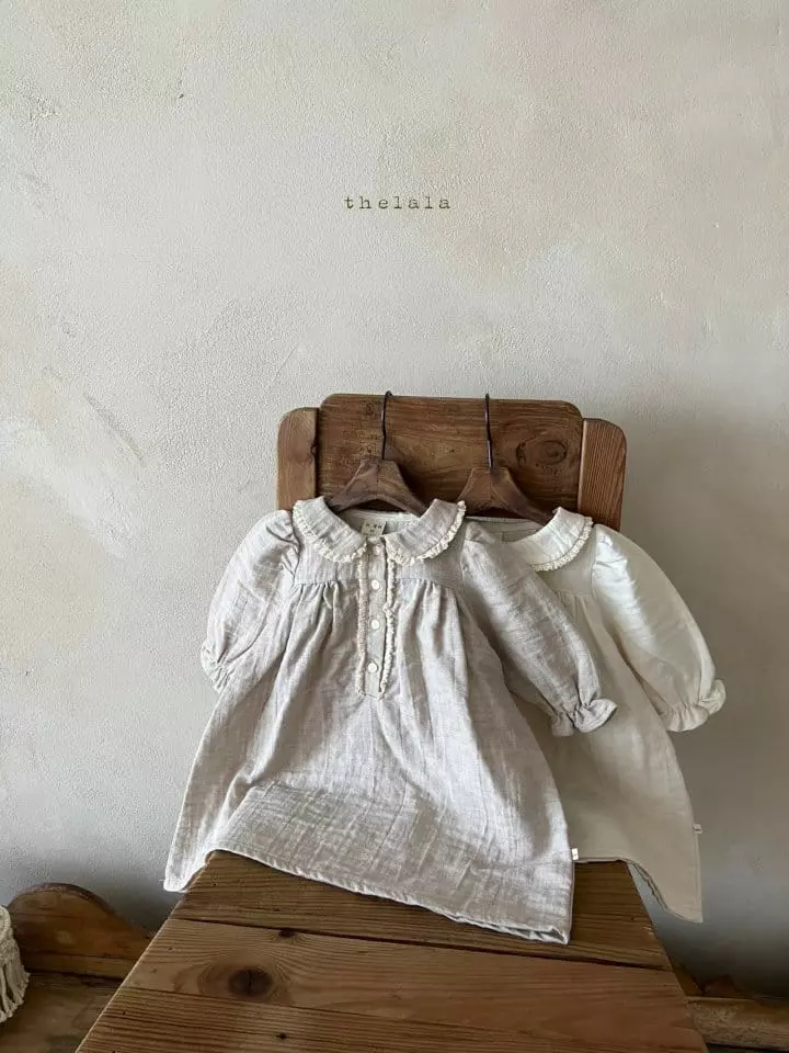 Lala - Korean Children Fashion - #childrensboutique - Monica One-piece