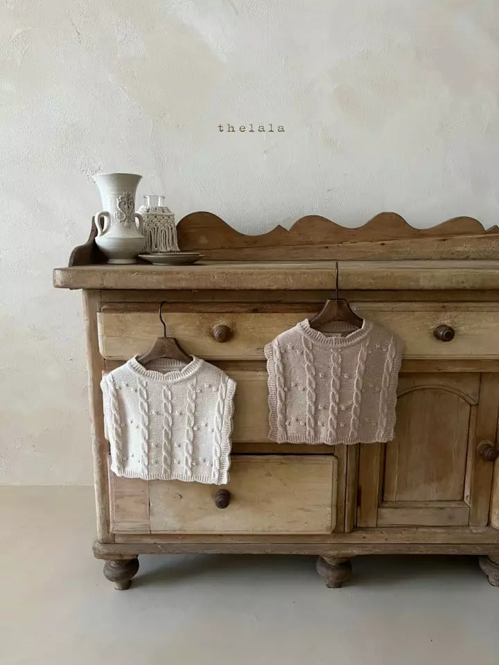 Lala - Korean Children Fashion - #childrensboutique - Twist Vest