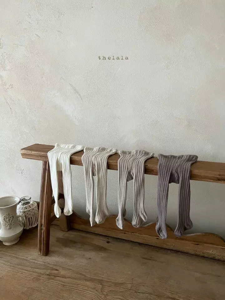 Lala - Korean Children Fashion - #childrensboutique - Lala Rib Tights - 2
