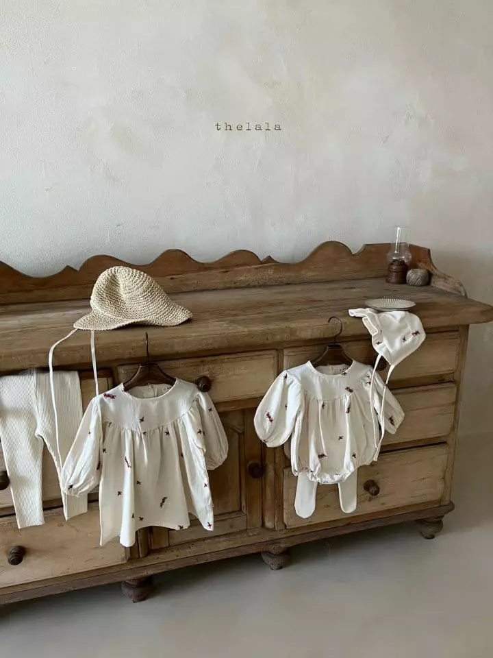 Lala - Korean Children Fashion - #designkidswear - Rose One-piece - 7