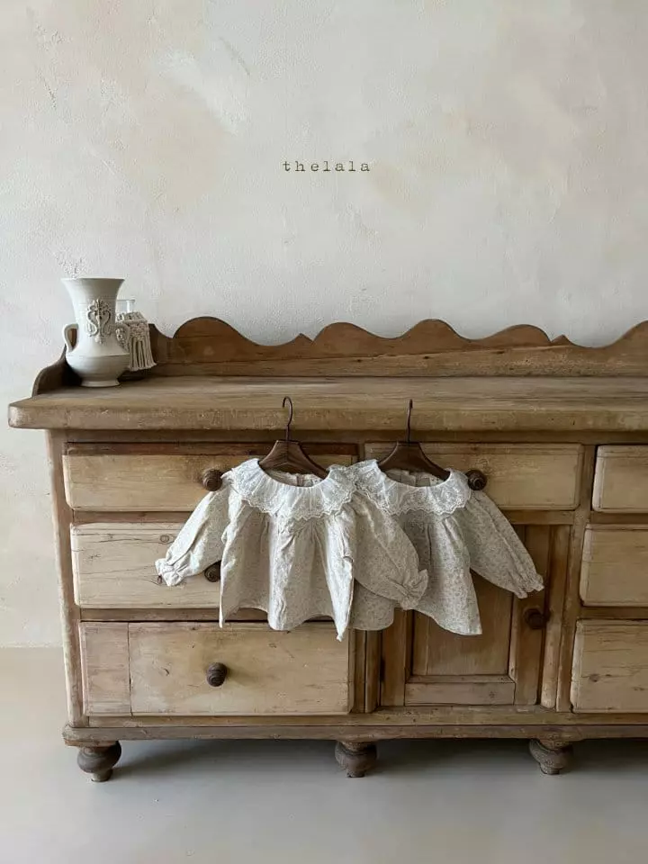 Lala - Korean Children Fashion - #discoveringself - Small Flower Blouse - 6