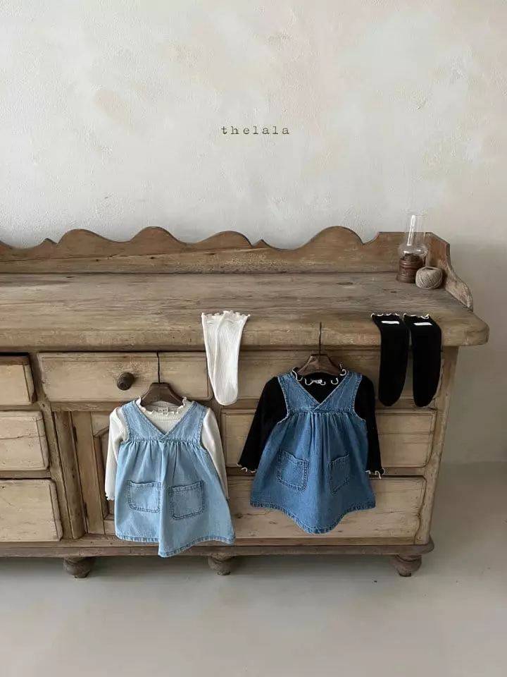 Lala - Korean Children Fashion - #discoveringself - Hani Denim One-piece