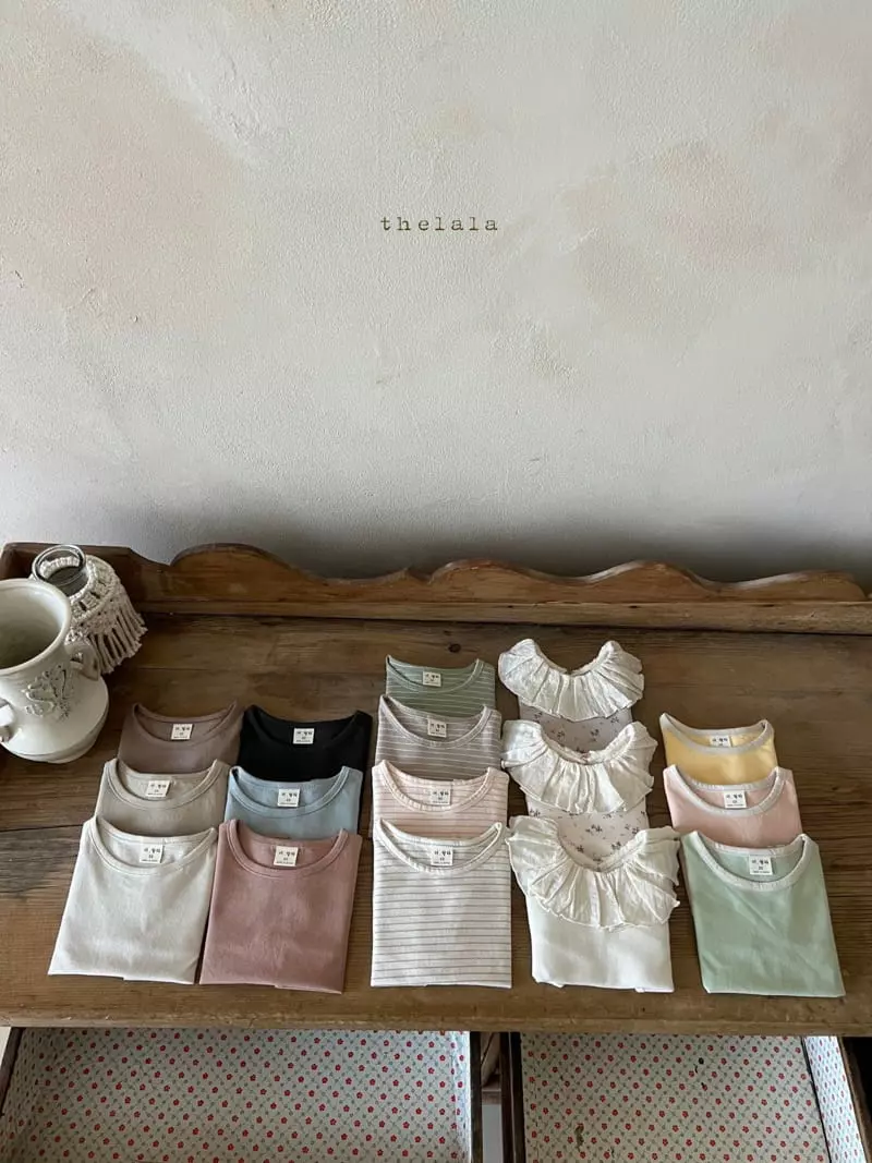 Lala - Korean Children Fashion - #discoveringself - Charile Stripes Tee - 11