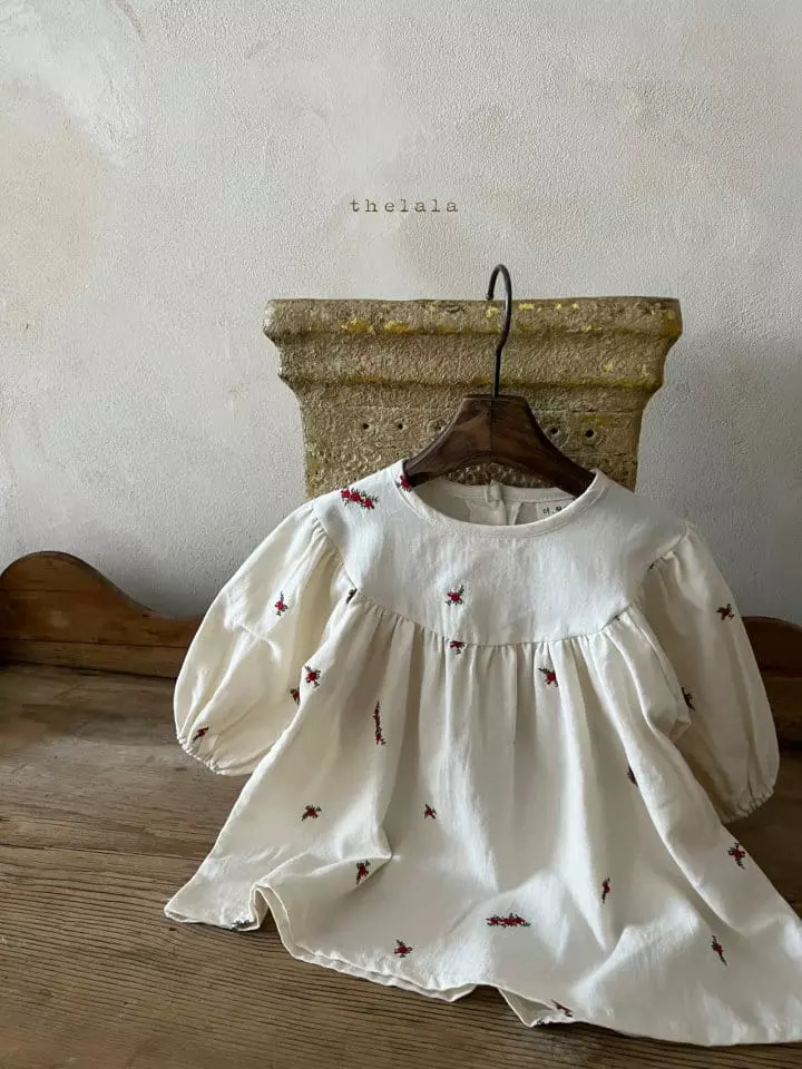 Lala - Korean Children Fashion - #kidsshorts - Rose One-piece - 10