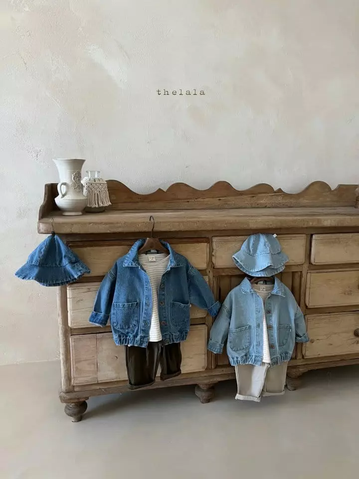 Lala - Korean Children Fashion - #kidsshorts - Sunny Denim Jacket - 2
