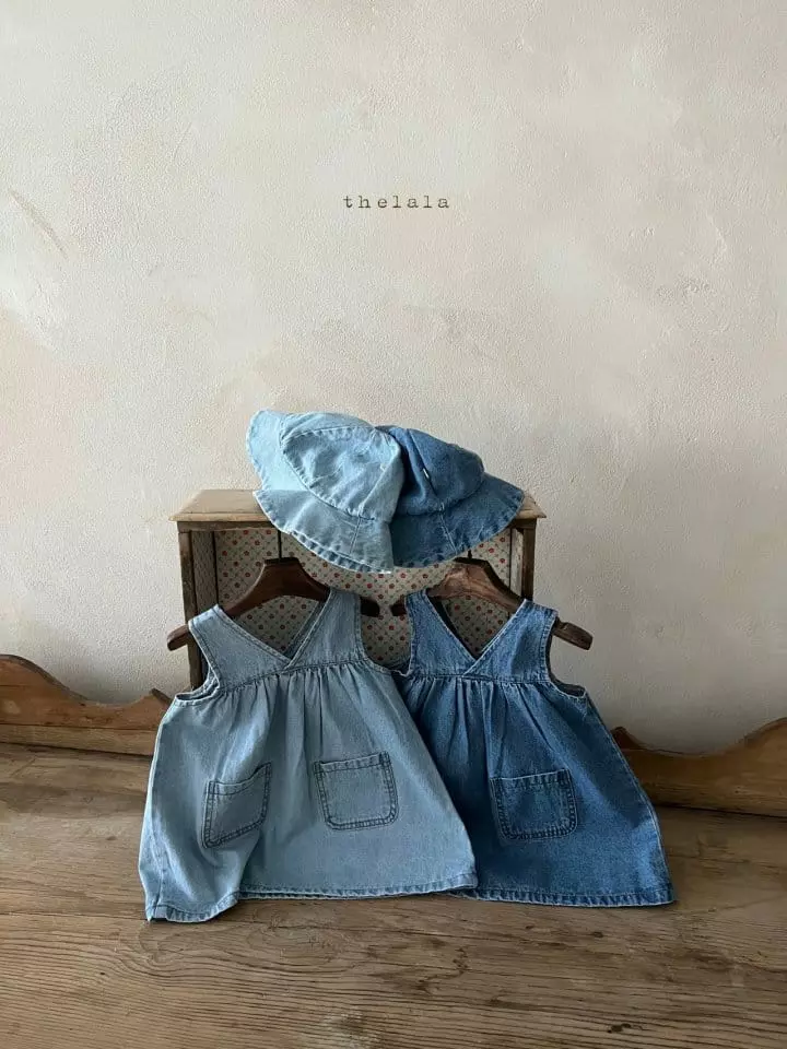 Lala - Korean Children Fashion - #kidsstore - Denim Bucket Hat