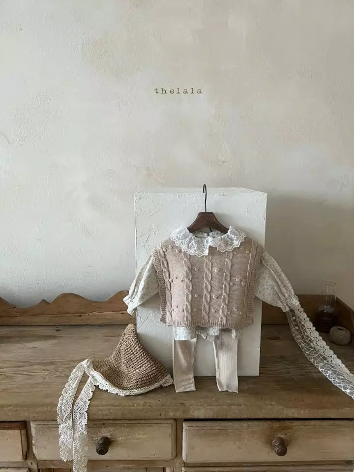 Lala - Korean Children Fashion - #kidsstore - Twist Vest - 6