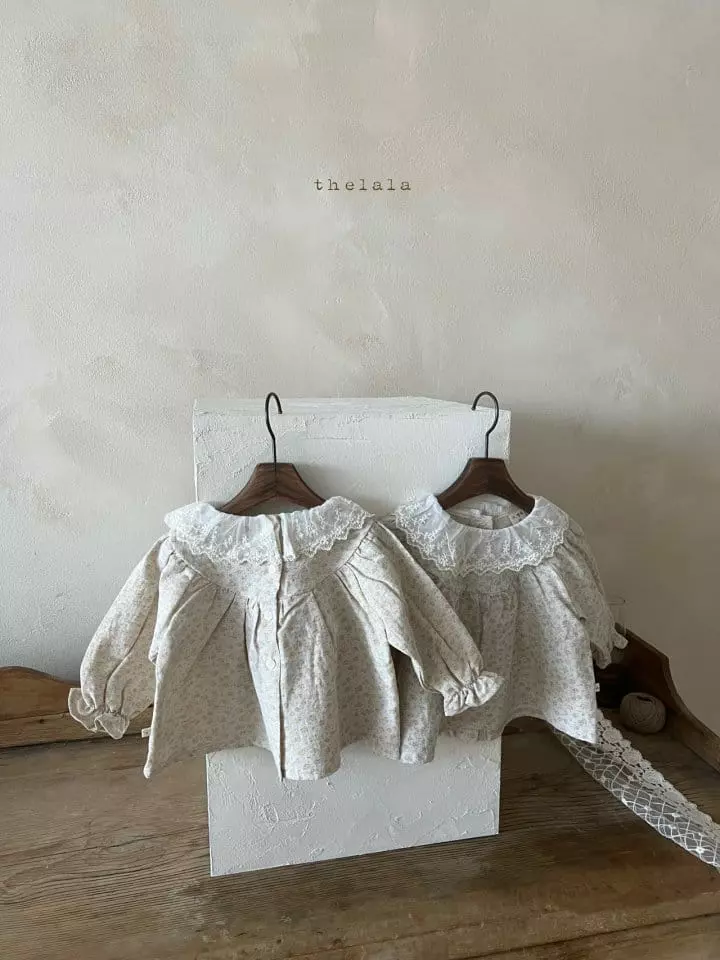 Lala - Korean Children Fashion - #kidzfashiontrend - Small Flower Blouse - 10