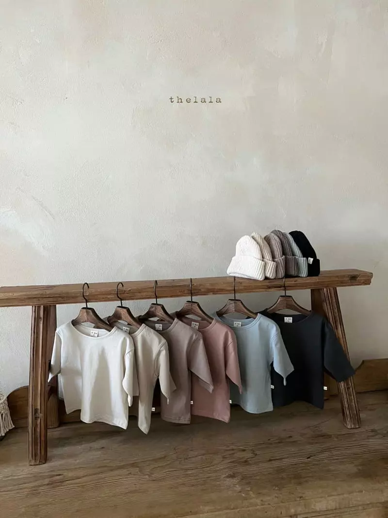 Lala - Korean Children Fashion - #kidzfashiontrend - Daily Simple Tee - 2