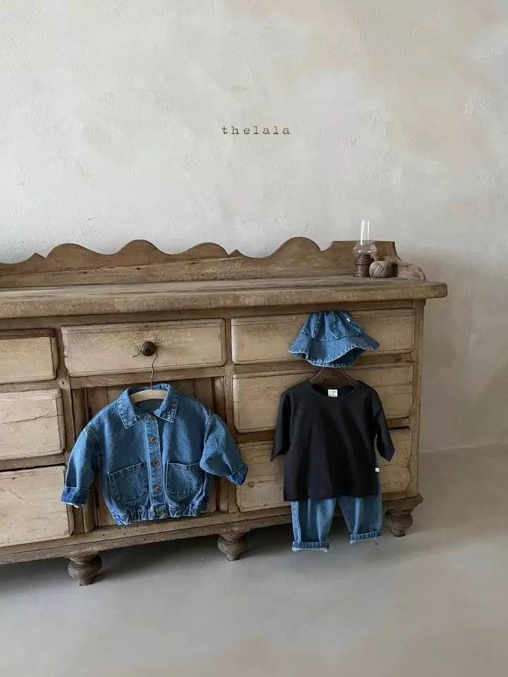 Lala - Korean Children Fashion - #Kfashion4kids - Denim Bucket Hat - 4