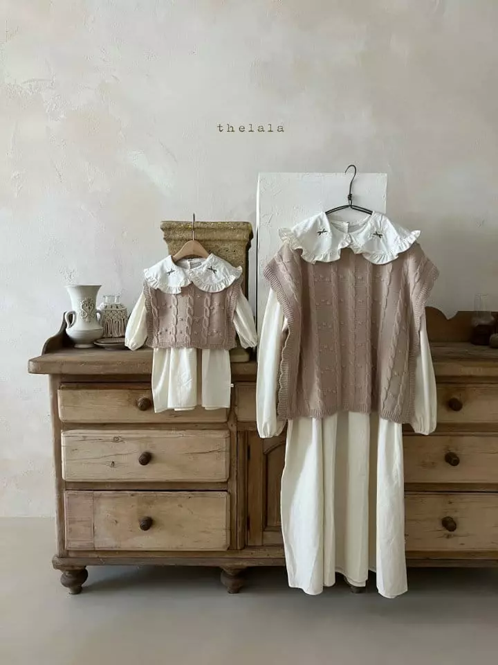 Lala - Korean Children Fashion - #littlefashionista - Twist Vest - 9